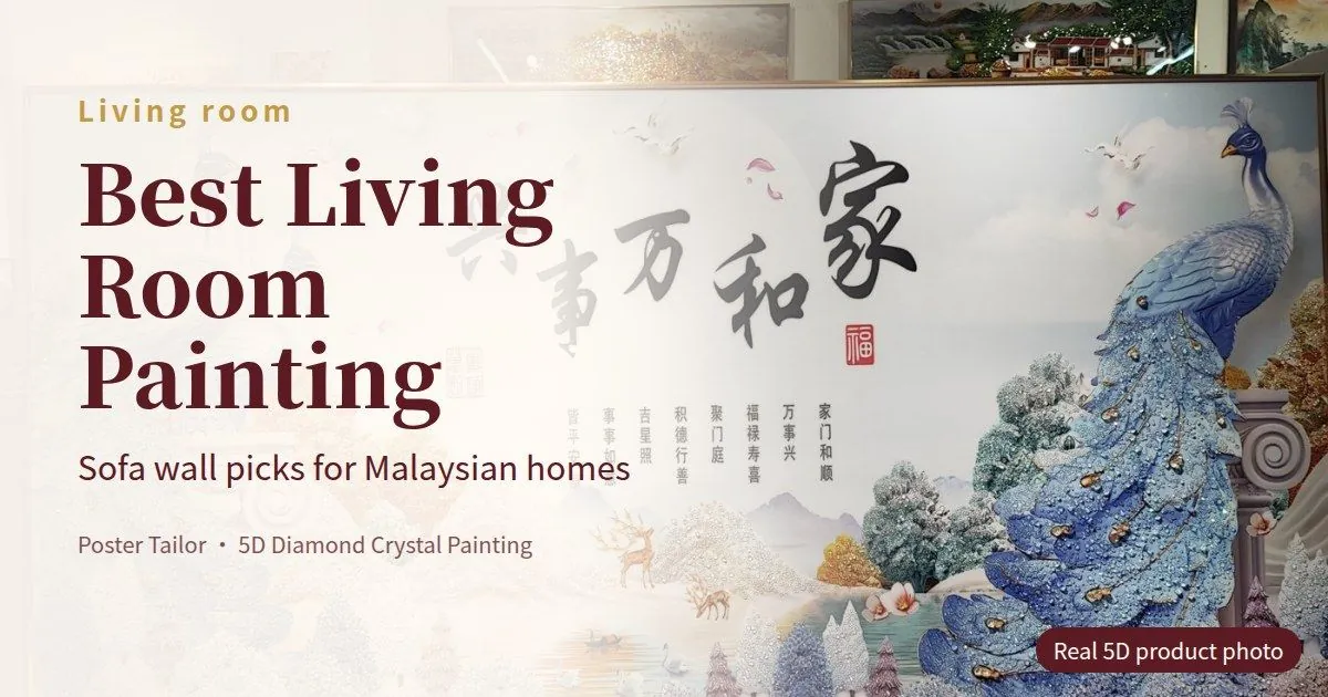 Best Feng Shui Painting for the Living Room (Malaysia Homes)