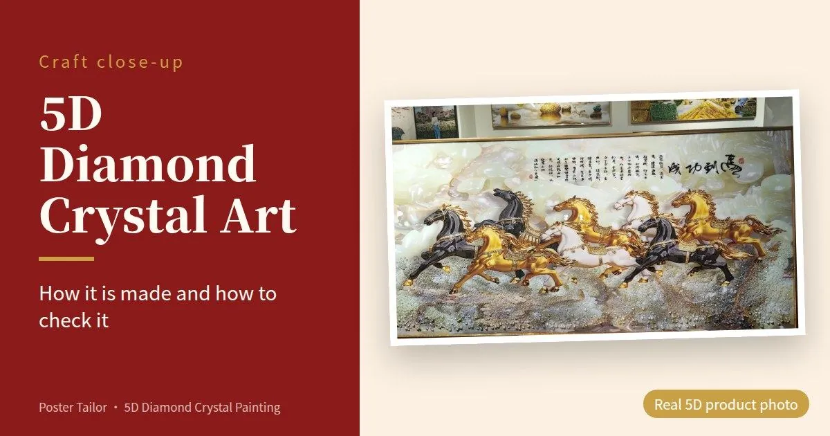 What Is a 5D Diamond Crystal Painting? A Close-Up Look