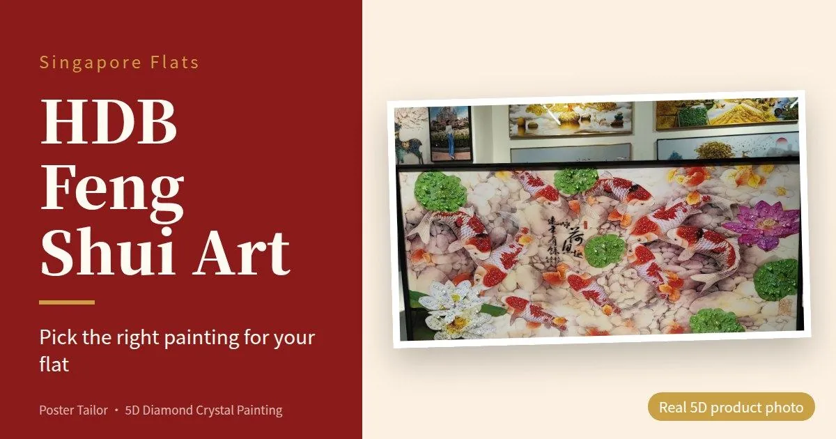 HDB Feng Shui Art: Choosing Paintings for a Singapore Flat