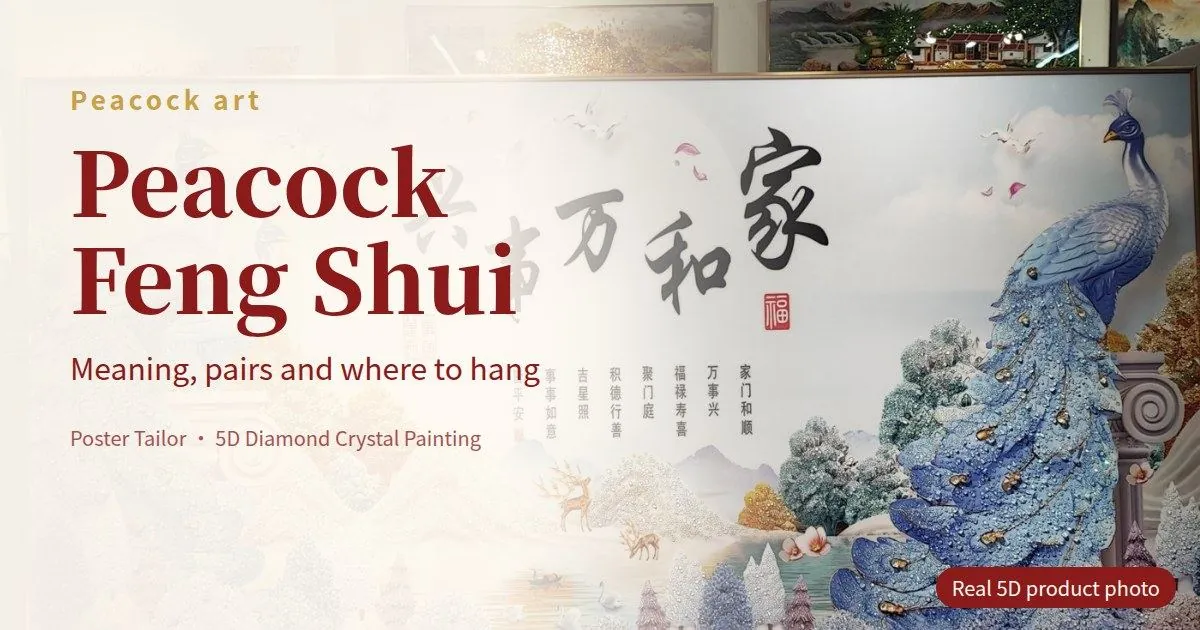 Peacock Painting Feng Shui: Meaning and Placement for Malaysian Homes