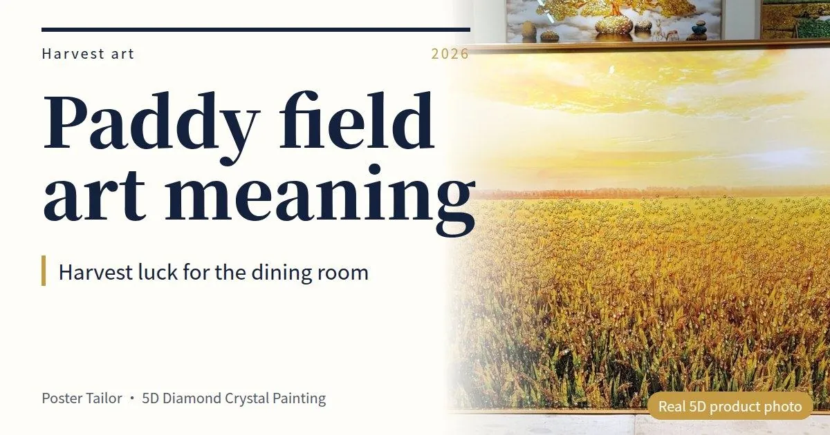 Paddy Field Painting Meaning: Harvest Art for Your Dining Room