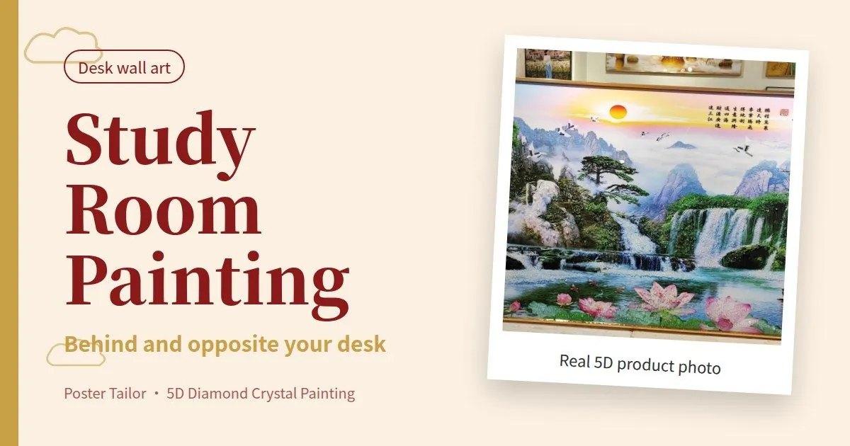 Study Room Feng Shui Painting: What to Hang Above and Opposite Your Desk (Malaysia)