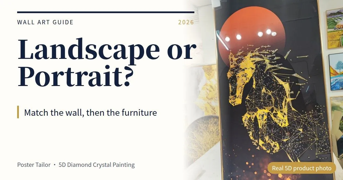 Landscape or Portrait Wall Art? A Simple Guide